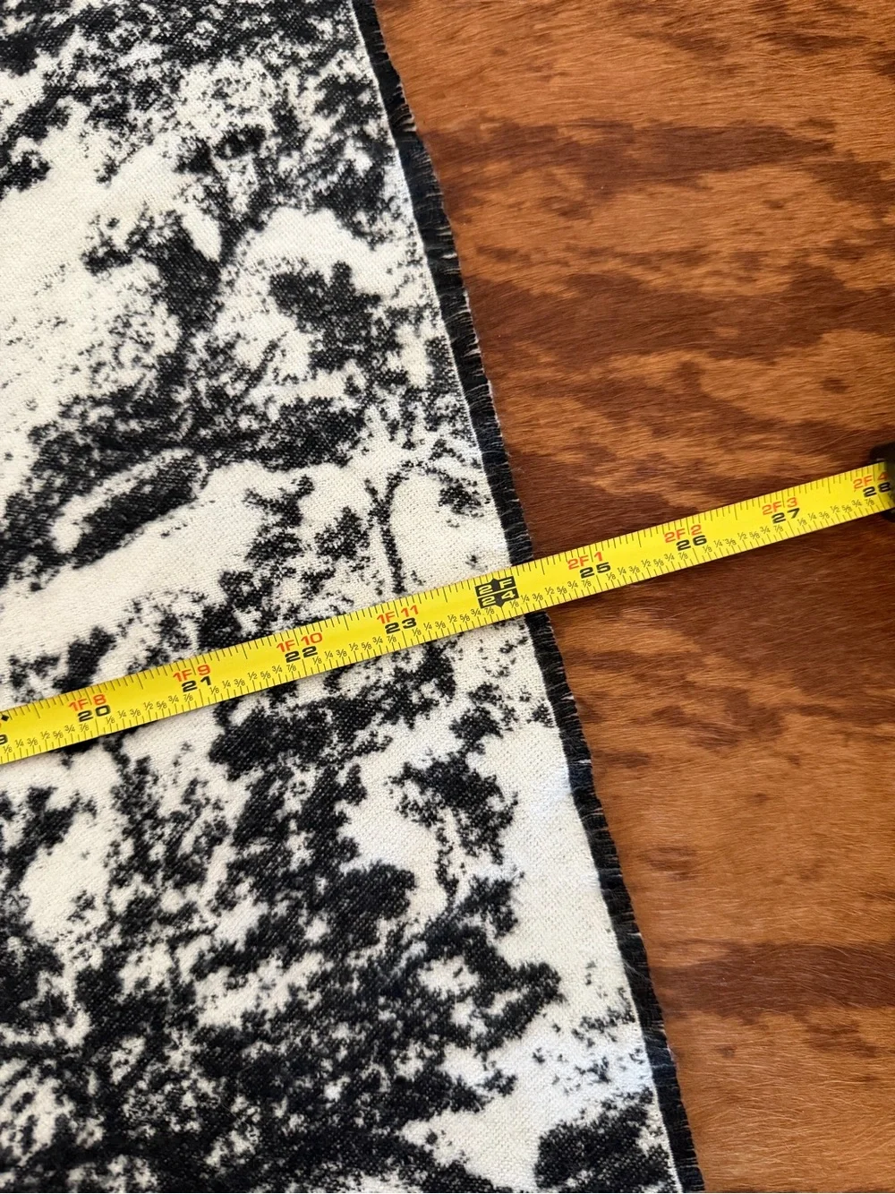 Christian Dior Fringe Scarf